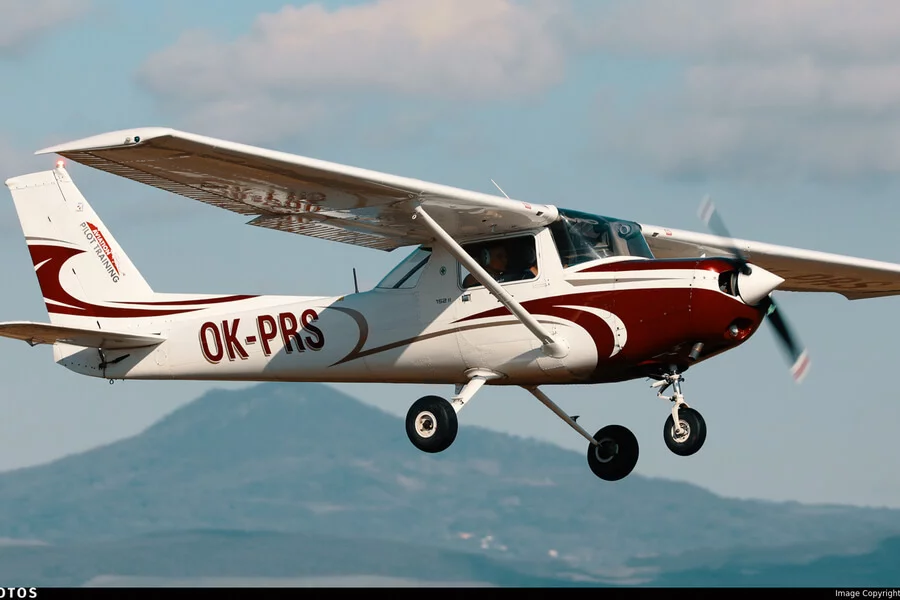 Fotolet s letadlem Cessna 152 pro 1 v Roudnici nad Vltavou